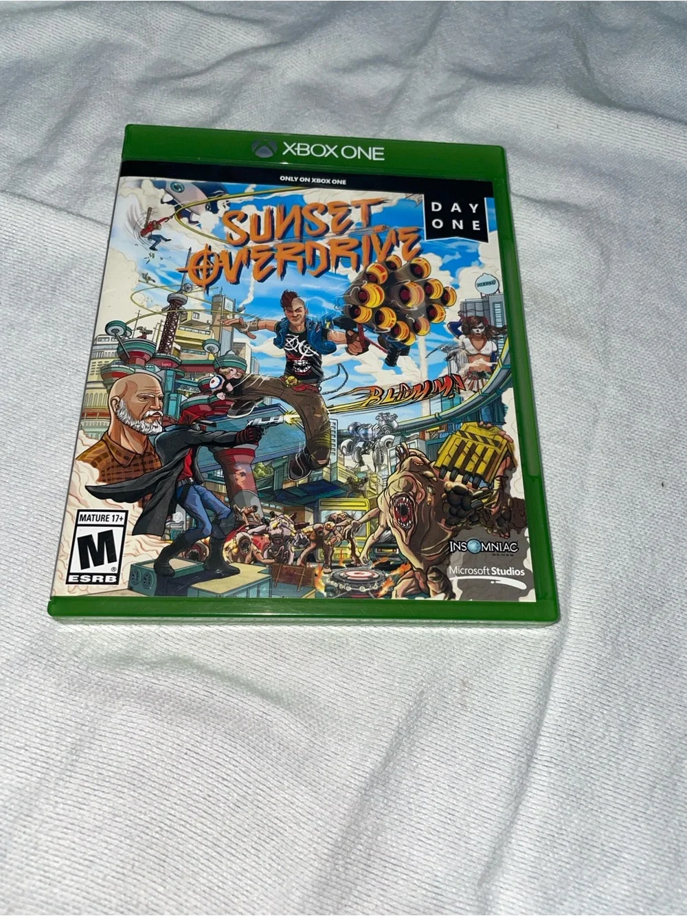 Xbox One Sunset Overdrive Day One Edition w/ original case/artwork.